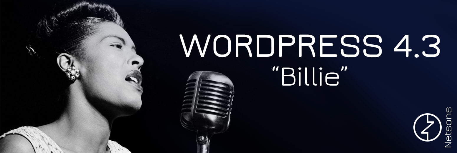 WordPress 4.3 Billie