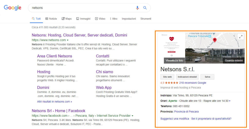 netsons google my business