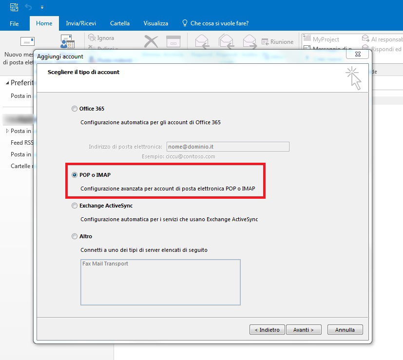 configurazione-outlook
