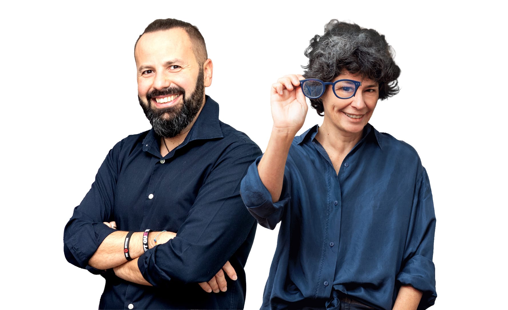 Alessandro Casti e Anna Olmo