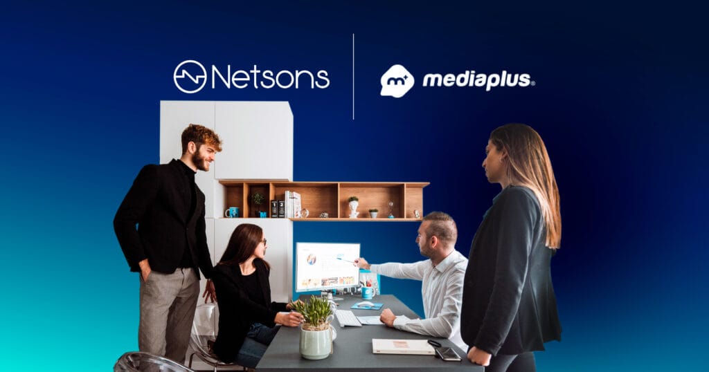Mediaplus e Netsons: oltre 200 siti web e una partnership di successo