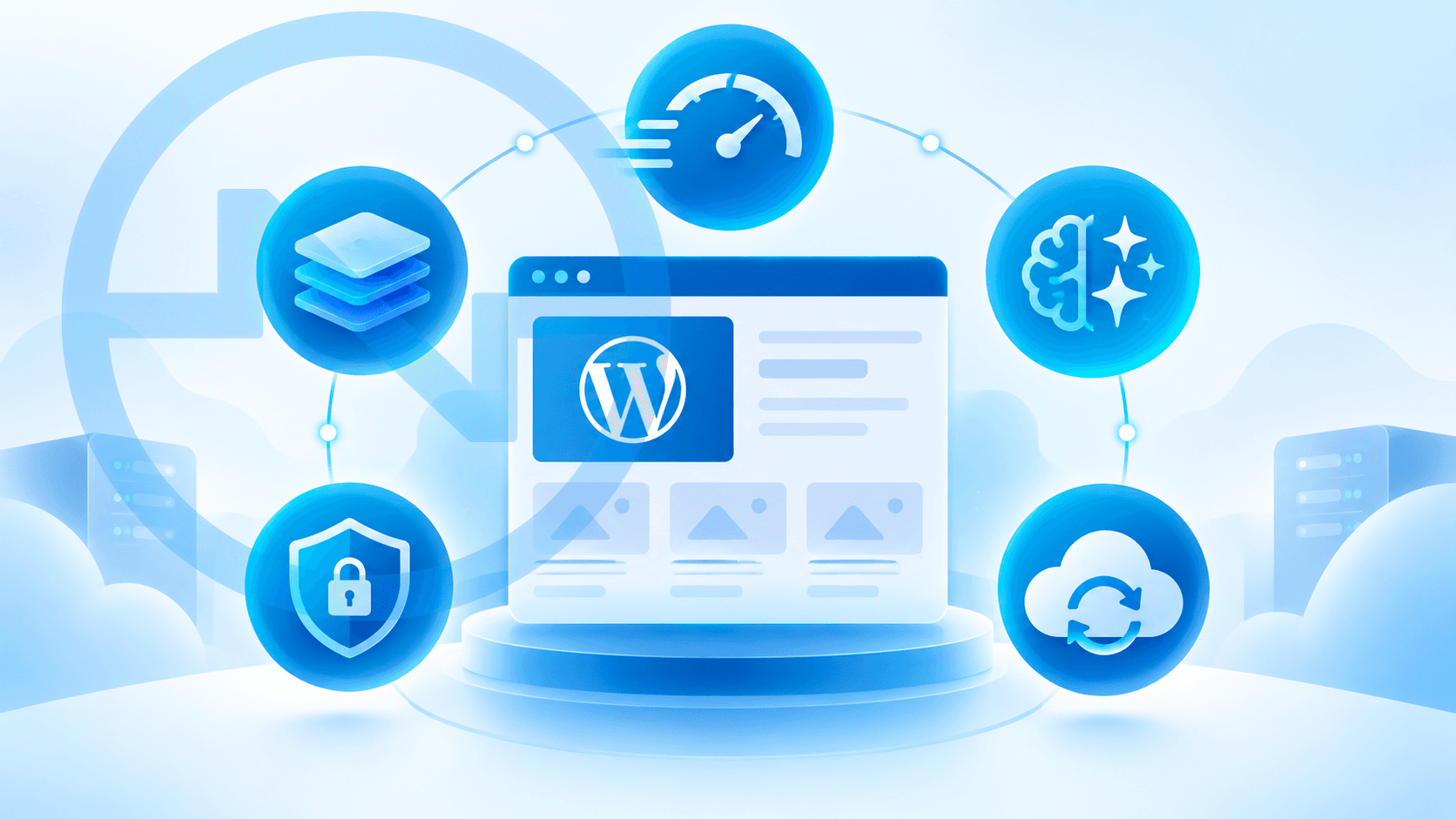 Prestazioni, sicurezza e backup per Hosting WordPress Netsons