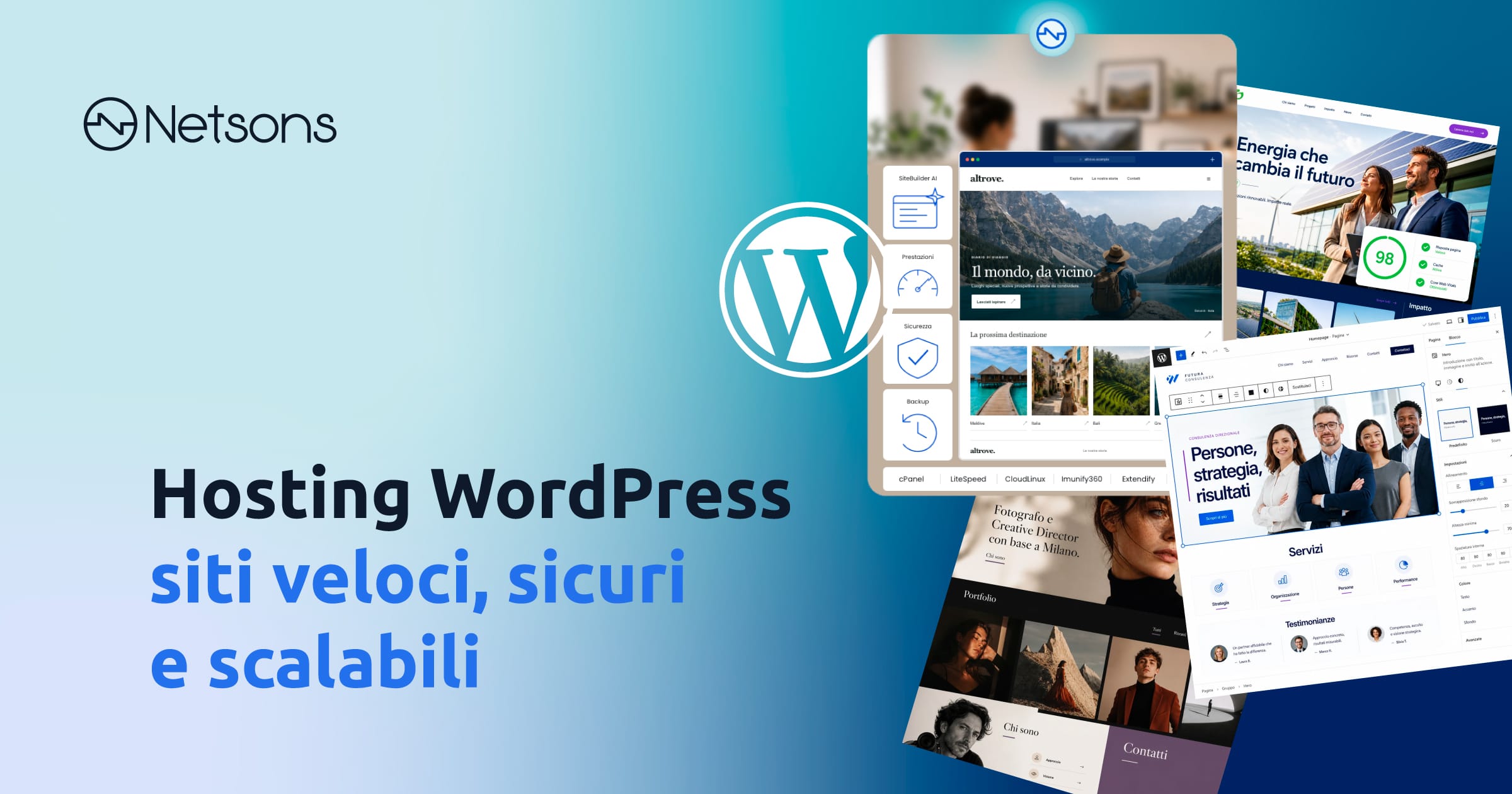 Hosting WordPress Netsons