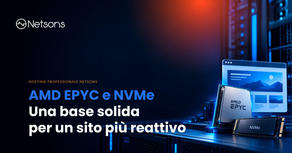 AMD EPYC e NVMe per un sito più reattivo